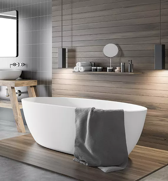 Bathroom Remodel Bathtub in Glenview, IL