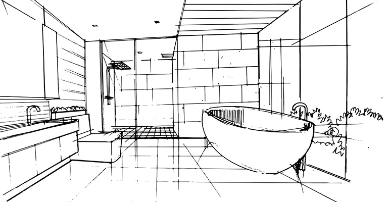 10x10 Bathroom Remodel Labor Cost in Glenview