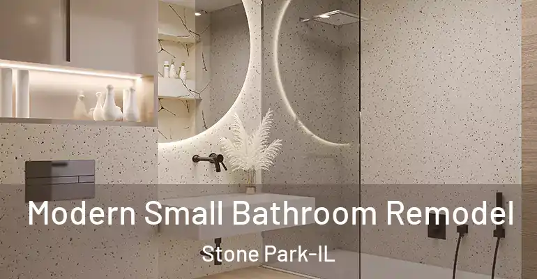 inner Bathroom imggen Modern Small Bathroom Remodel Stone Park-IL